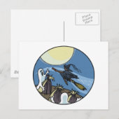 ハッピーハローウィン ポストカード (正面/裏面)