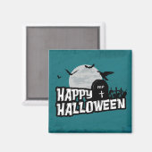 ハッピーハローウィン マグネット (正面/裏面)