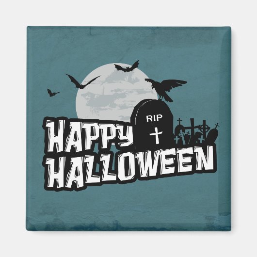 ハッピーハローウィン マグネット (正面)