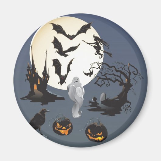 ハッピーハローウィン マグネット (正面)