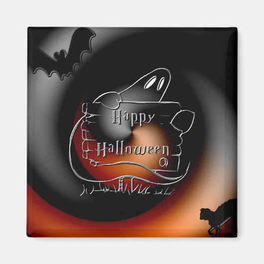 ハッピーハローウィン マグネット (正面)