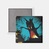 ハッピーハローウィン マグネット (正面/裏面)