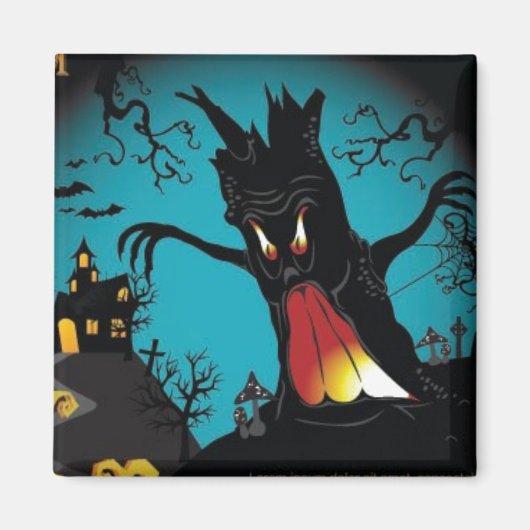 ハッピーハローウィン マグネット (正面)