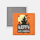 ハッピーハローウィン マグネット (正面/裏面)