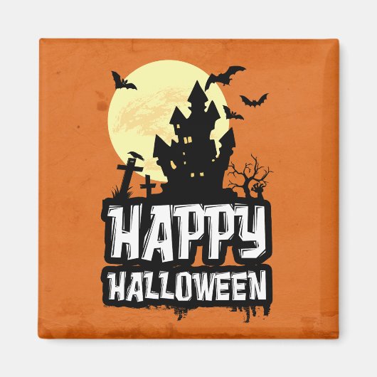 ハッピーハローウィン マグネット (正面)