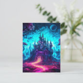 ハッピーハローウィン |マンシ幽霊のよく出るョン ポストカード (スタンド正面)