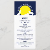 ハッピーハローウィン・ムーンライトの狼 メニュー (正面)