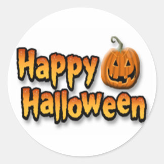ハッピーハローウィン ラウンドシール