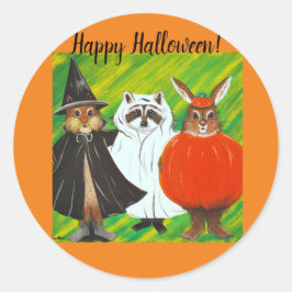 ハッピーハローウィン! ラウンドシール