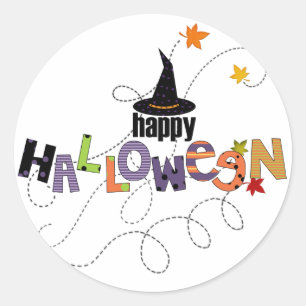 ハッピーハローウィン ラウンドシール