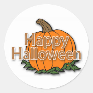 ハッピーハローウィン ラウンドシール
