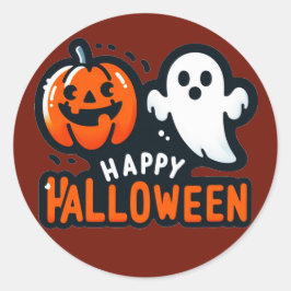 ハッピーハローウィン ラウンドシール