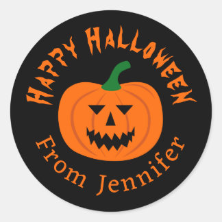 ハッピーハローウィン ラウンドシール