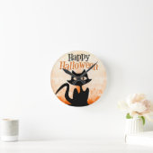 ハッピーハローウィン ラウンド壁時計 (ホーム)