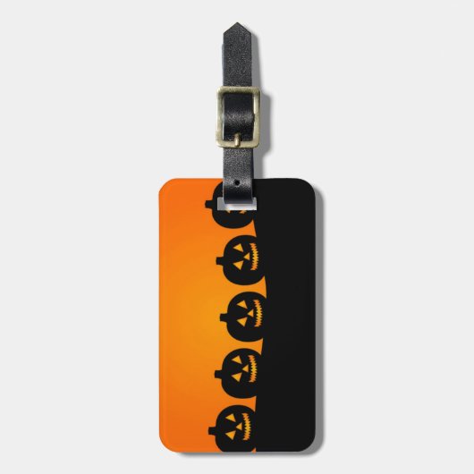 ハッピーハローウィン ラゲッジタグ (正面縦)