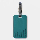 ハッピーハローウィン ラゲッジタグ (裏面縦)