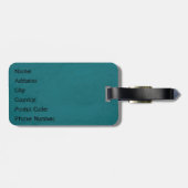 ハッピーハローウィン ラゲッジタグ (裏面横)