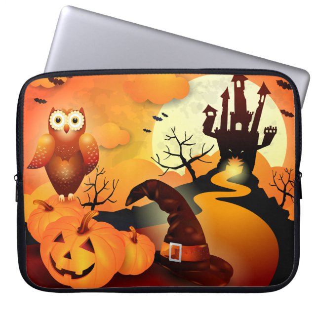 ハッピーハローウィン! ラップトップスリーブ (正面)