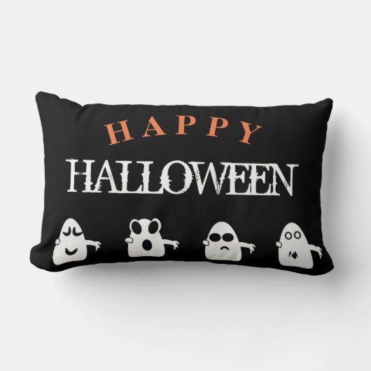 ハッピーハローウィン ランバークッション (正面)