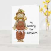 ハッピーハローウィン「リトル・ワン」怖くない！ カード (黄色い花)