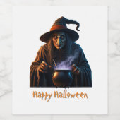 ハッピーハローウィン ワインラベル (シングルラベル)