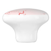 ハッピーハローウィン! 不気味な緑の眼球 セラミックノブ (側面)