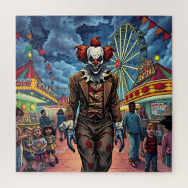 ハッピーハローウィン | 不気味ピエロ ジグソーパズル