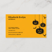 ハッピーハローウィン 名刺 (裏面)