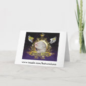 ハッピーハローウィン(外部空間から) カード (裏面)