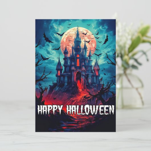 ハッピーハローウィン |家幽霊のよく出る屋 シーズンカード (スタンド正面)