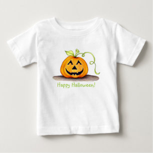 ハッピーハローウィン! 幼児のワイシャツ ベビーTシャツ