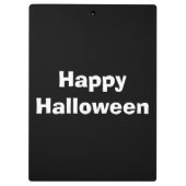 「ハッピーハローウィン」幽霊 クリップボード (裏面)
