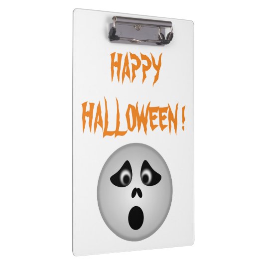 「ハッピーハローウィン」幽霊 クリップボード (右)