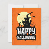 ハッピーハローウィン 招待状 (正面)