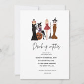 ハッピーハローウィン、招待、 招待状 (正面)