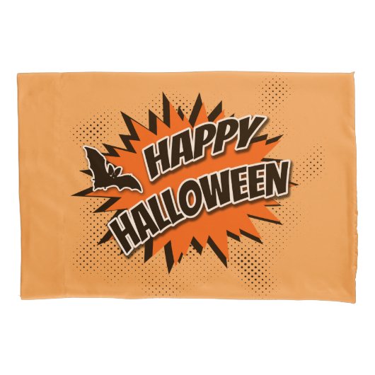 ハッピーハローウィン 枕カバー (正面)
