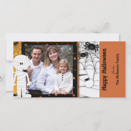 ハッピーハローウィン 案内状 (正面)