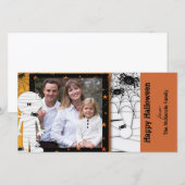 ハッピーハローウィン 案内状 (正面/裏面)