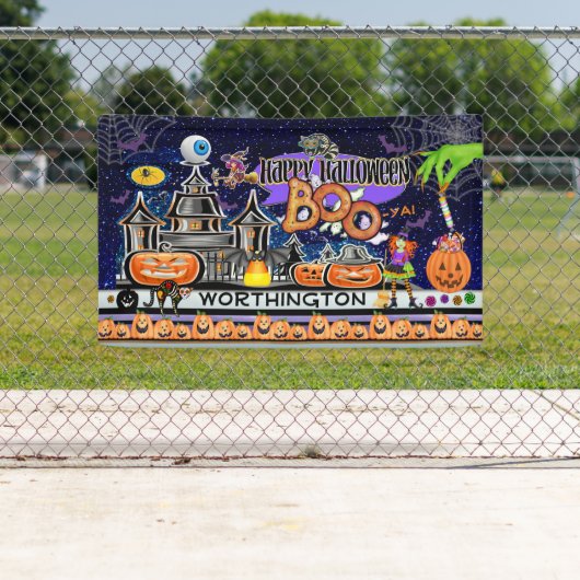 ハッピーハローウィン! 横断幕 (インサイチュ)