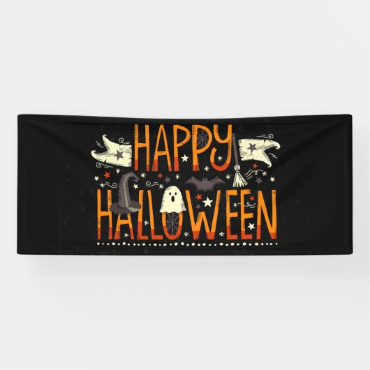 ハッピーハローウィン 横断幕 (横)