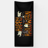 ハッピーハローウィン 横断幕 (縦)