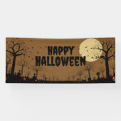 ハッピーハローウィン 横断幕 (横)