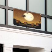 ハッピーハローウィン 横断幕 (ビルの外側)