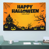 ハッピーハローウィン 横断幕 (トレードショー)
