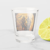 ハッピーハローウィン（満月） ショットグラス (裏面)