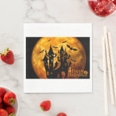 ハッピーハローウィン（満月） スタンダードランチョンナプキン (インサイチュ)