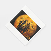 ハッピーハローウィン（満月） スタンダードランチョンナプキン (角)