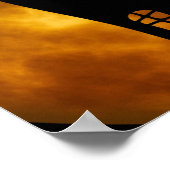 ハッピーハローウィン(満月) ポスター (角)