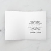 ハッピーハローウィン – 秋の魔女離れ カード (内部)