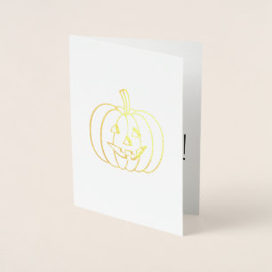 ハッピーハローウィン 箔カード